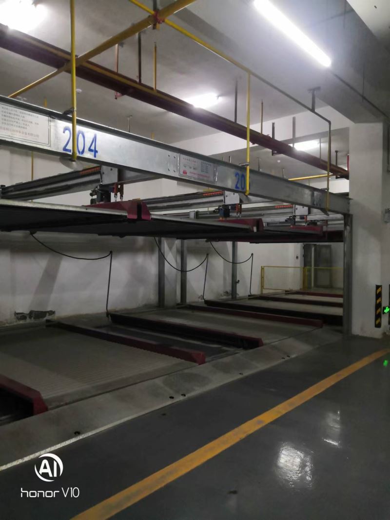 武漢地下室機(jī)械車庫(kù)案例